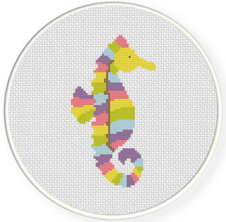 Pretty Seahorse Cross Stitch Pattern
