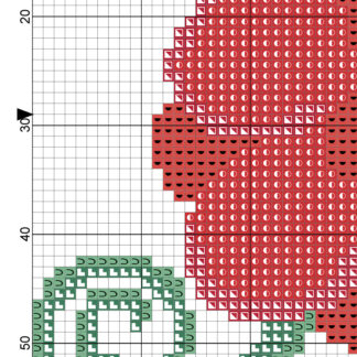 Rose Cross Stitch Pattern – Daily Cross Stitch