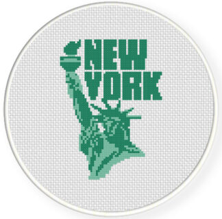 Charts Club Members Only: Statue of Liberty Cross Stitch Pattern