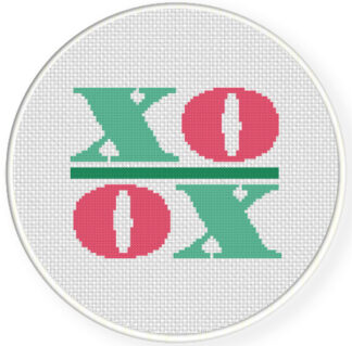 Charts Club Members Only: Xoxo Cross Stitch Pattern