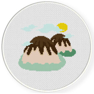 Charts Club Members Only: Chocolate Hills Cross Stitch Pattern