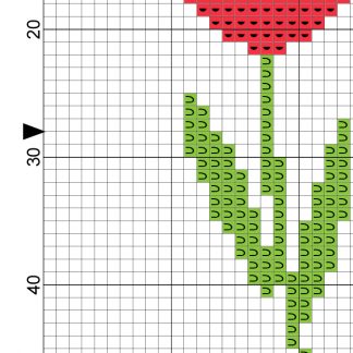 Flowers Cross Stitch Pattern – Daily Cross Stitch