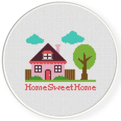 Home Sweet Home Cross Stitch Pattern – Daily Cross Stitch