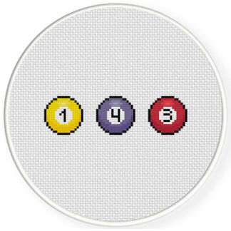 I Love You 143 Cross Stitch Pattern