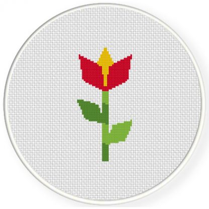 Origami Flower Cross Stitch Pattern – Daily Cross Stitch