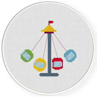 Swing Ride Cross Stitch Pattern