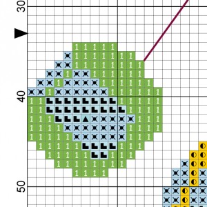 Swing Ride Pattern Swing Ride Cross Stitch Pattern – Daily Cross Stitch