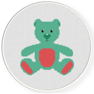 Teddy Cross Stitch Pattern