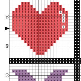 Tic Tac Toe Cross Stitch Pattern – Daily Cross Stitch