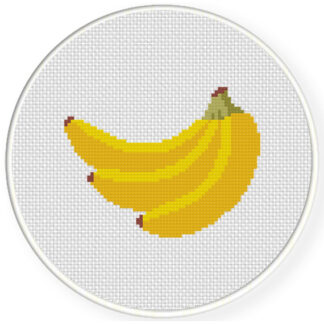 Charts Club Members Only: Banana Cross Stitch Pattern