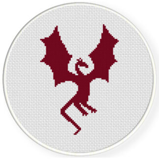 Dragon Flight Cross Stitch Pattern
