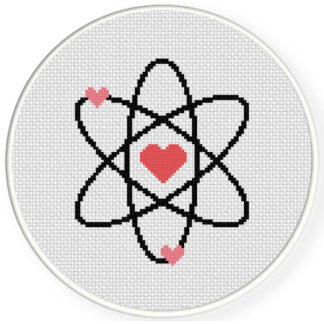 I Love My Nerd Cross Stitch Pattern