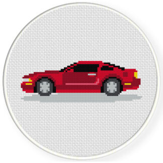Charts Club Members Only: Mustang Cross Stitch Pattern