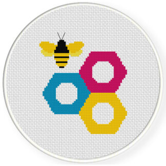 Charts Club Members Only: Nuts And Bee Cross Stitch Pattern