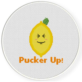 Charts Club Members Only: Pucker Up Cross Stitch Pattern