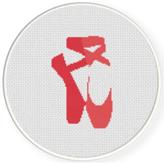 Tip Toe Ballet Cross Stitch Pattern