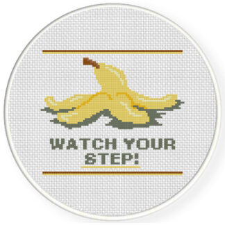 Charts Club Members Only: Watch Your Step Cross Stitch Pattern