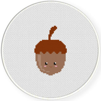 Acorn Cross Stitch Pattern