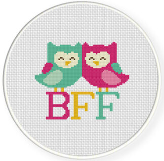 BFF Cross Stitch Pattern