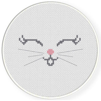 Cat Smile Cross Stitch Pattern