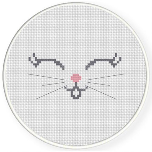 Cat Smile Cross Stitch Pattern - Daily Cross Stitch
