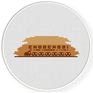 Choo Choo Train Cross Stitch Pattern