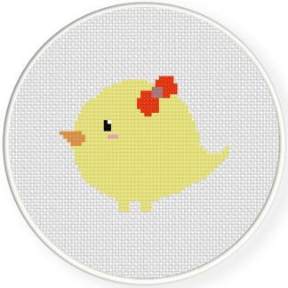 Cute Chick Cross Stitch Pattern – Daily Cross Stitch