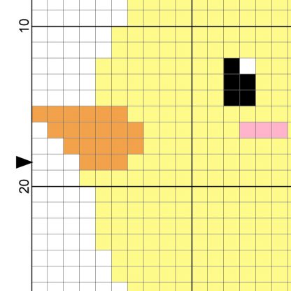 Cute Chick Cross Stitch Pattern – Daily Cross Stitch