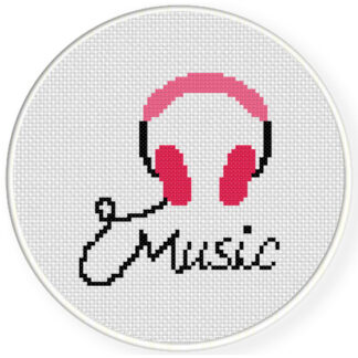 Charts Club Members Only: Music Cross Stitch Pattern