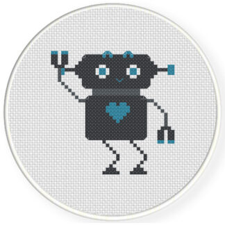 RoboBoy Cross Stitch Pattern