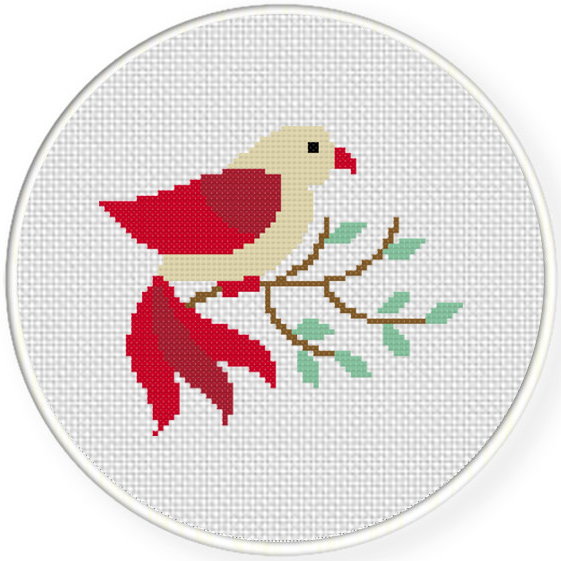 Bird Cross Stitch Pattern