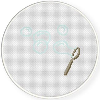 Bubbles Cross Stitch Pattern