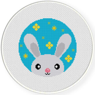 Charts Club Members Only: Bunny Peep Cross Stitch Pattern