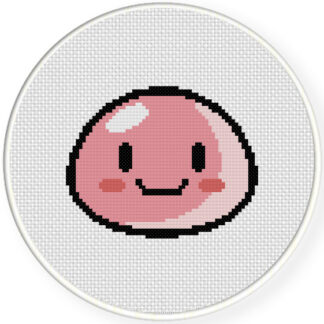 Cute Jelly Monster Cross Stitch Pattern