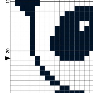 Cutey Panda Cross Stitch Pattern – Daily Cross Stitch