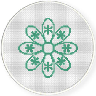 Flowerception Cross Stitch Pattern