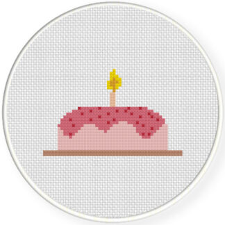 Happy Birthday Cross Stitch Pattern