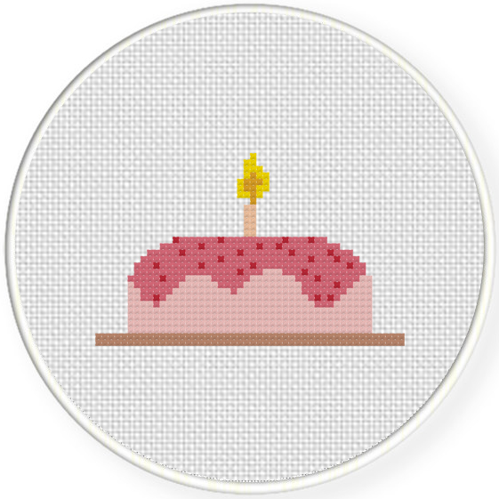Download Happy Birthday Cross Stitch Pattern - Daily Cross Stitch
