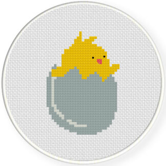 Hatch Egg Cross Stitch Pattern