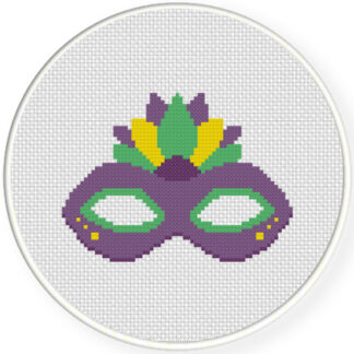 Charts Club Members Only: Mardi Gras Cross Stitch Pattern