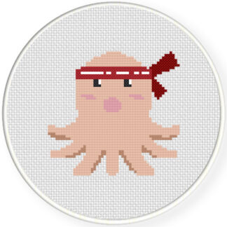 Mr. Octopus Cross Stitch Pattern