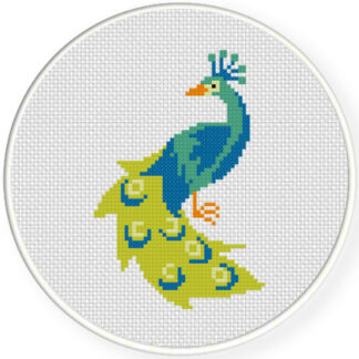 Peacock Cross Stitch Pattern