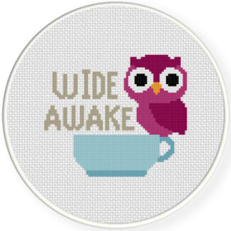 Charts Club Members Only: Wide Awake Cross Stitch Pattern
