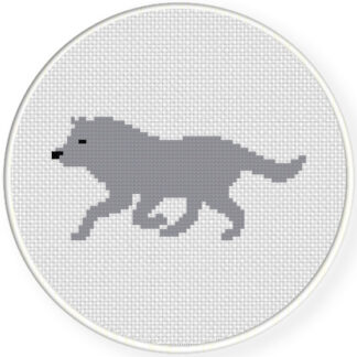 Wolf Cross Stitch Pattern