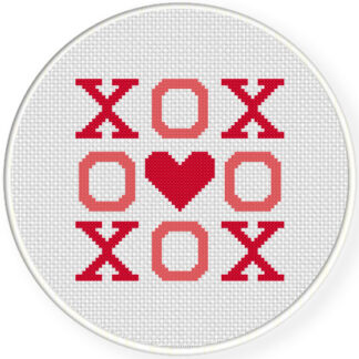 XOX Cross Stitch Pattern