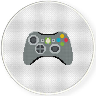 Xbox 360 Gamepad Cross Stitch Pattern