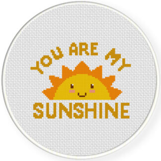 Charts Club Members Only: You Are My Sunshine Cross Stitch Pattern