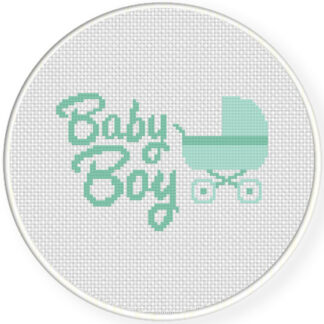 Baby Boy Cross Stitch Pattern