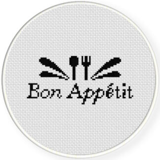 Charts Club Members Only: Bon Appetit Cross Stitch Pattern