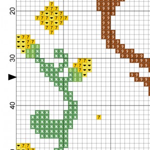 Buck Wreath Cross Stitch Pattern – Daily Cross Stitch